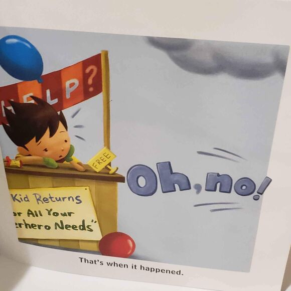 BOOK: Super Kid On the Loose by Bardaus The Adventures of SUPERKID, Scholastic - Picture 4 of 4